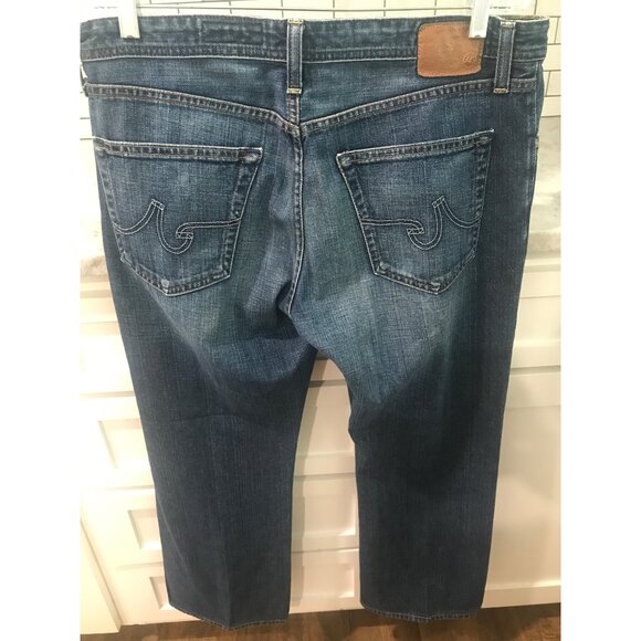 Adriano Goldschmied Jeans Mens 34 Blue Boot Cut Fillmore AG - Picture 2 of 10